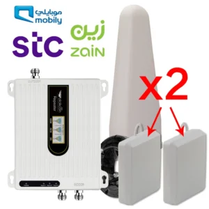 كابل هوائي الاتصالات Mobily Cellular Zain 2g 3g 4g 900 1800 2100 مع هوائي واحد / اثنين