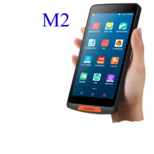 Android 7.0 PDA POS Mobile Payment Terminal 1D / 2D Barcode Scanner WiFi Bluetooth GPS 4G Portable Speaker Restaurant
