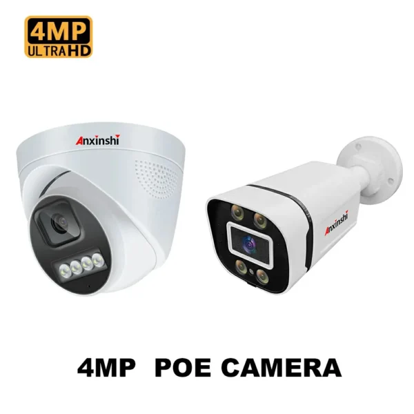 ⁦Anxinshi Promotions Hot Sale 16CH POE NVR Network Mini 4MP CCTV IP Video Nvr Kit H.265 Security Camera System⁩ - الصورة ⁦2⁩