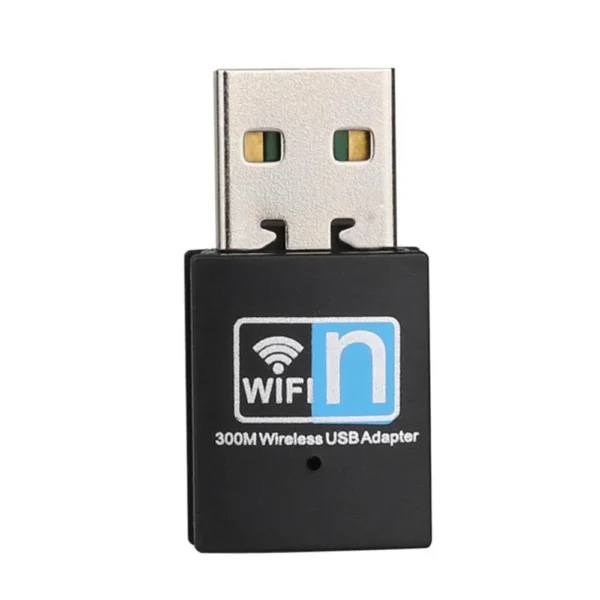 ⁦300Mbps Wireless USB Wifi Adapter 802.11N USB 2.0 WiFi Receiver Dongle 300Mbps Wireless Network Card For Desktop Laptop Windows⁩ - الصورة ⁦5⁩
