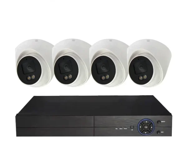 ⁦H.265 2MP TUYA Smart Video Security CCTV Network Camera 1080P HD Set System 8CH Camara De Seguridad POE NVR Kit⁩ - الصورة ⁦3⁩