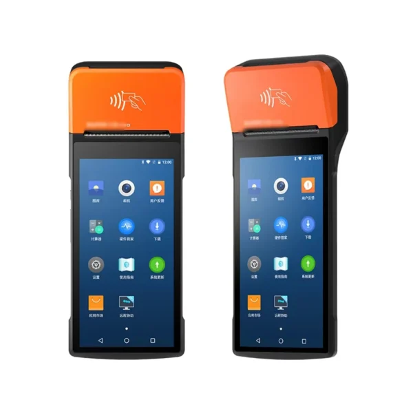 ⁦Used V2Pro 1+8 RAM handheld smart pos terminal PDA Android 7.1 support Bluetooth WiFi 4G no NFC open version 90%new⁩ - الصورة ⁦2⁩