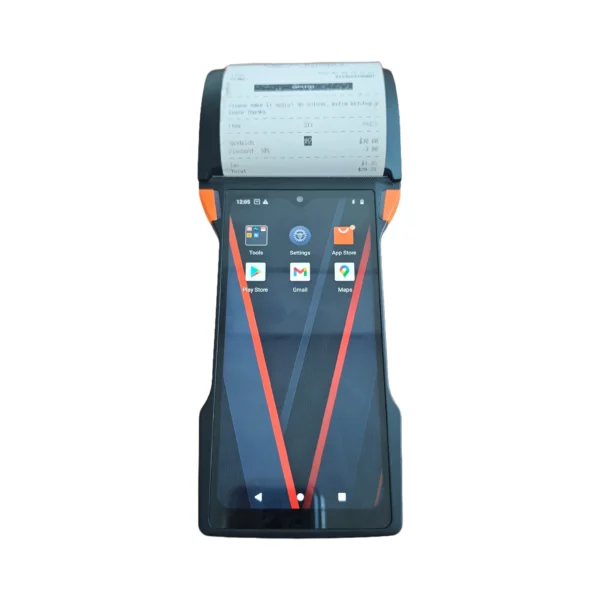 ⁦Used Pos Machine V2splus Handheld Smart Android System Convenient Pos Cash Register Printing Terminal with Nfc and Scanning Code⁩ - الصورة ⁦2⁩