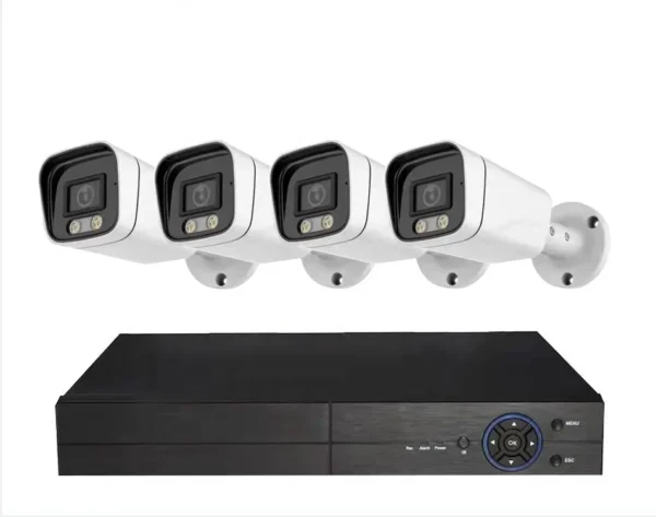 ⁦H.265 2MP TUYA Smart Video Security CCTV Network Camera 1080P HD Set System 8CH Camara De Seguridad POE NVR Kit⁩ - الصورة ⁦2⁩