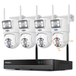 H.265 2.4G/5G 6MP 16 Channels Nvr Dual Lens CCTV Kit Two-way Audio Home Dome PTZ IP Wireless WIFI Security Camera System Outdoor