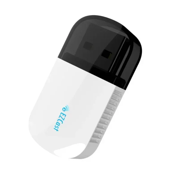 ⁦Mini Wireless WiFi Adapter EZC-5200BS Lan USB Ethernet 2.4G & 5G Dual Band Wi-fi Dongle Bluetooth Receiver Network Card⁩ - الصورة ⁦4⁩
