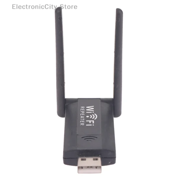 ⁦4200Mbps 2.4G USB Wireless WiFi Repeater Extender Router WiFi Repeater Access Point Signal Amplifier Booster⁩ - الصورة ⁦2⁩